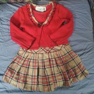 Girls Holiday Dress (Toddler)